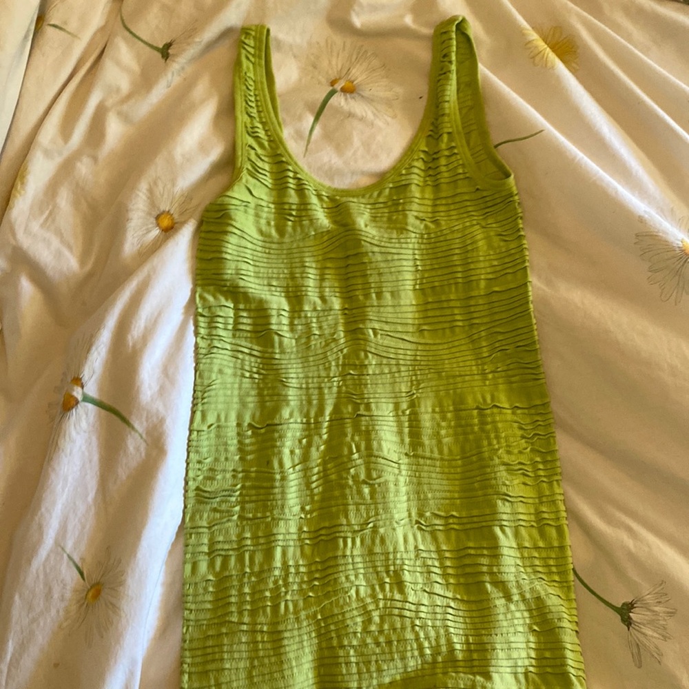 Green dress